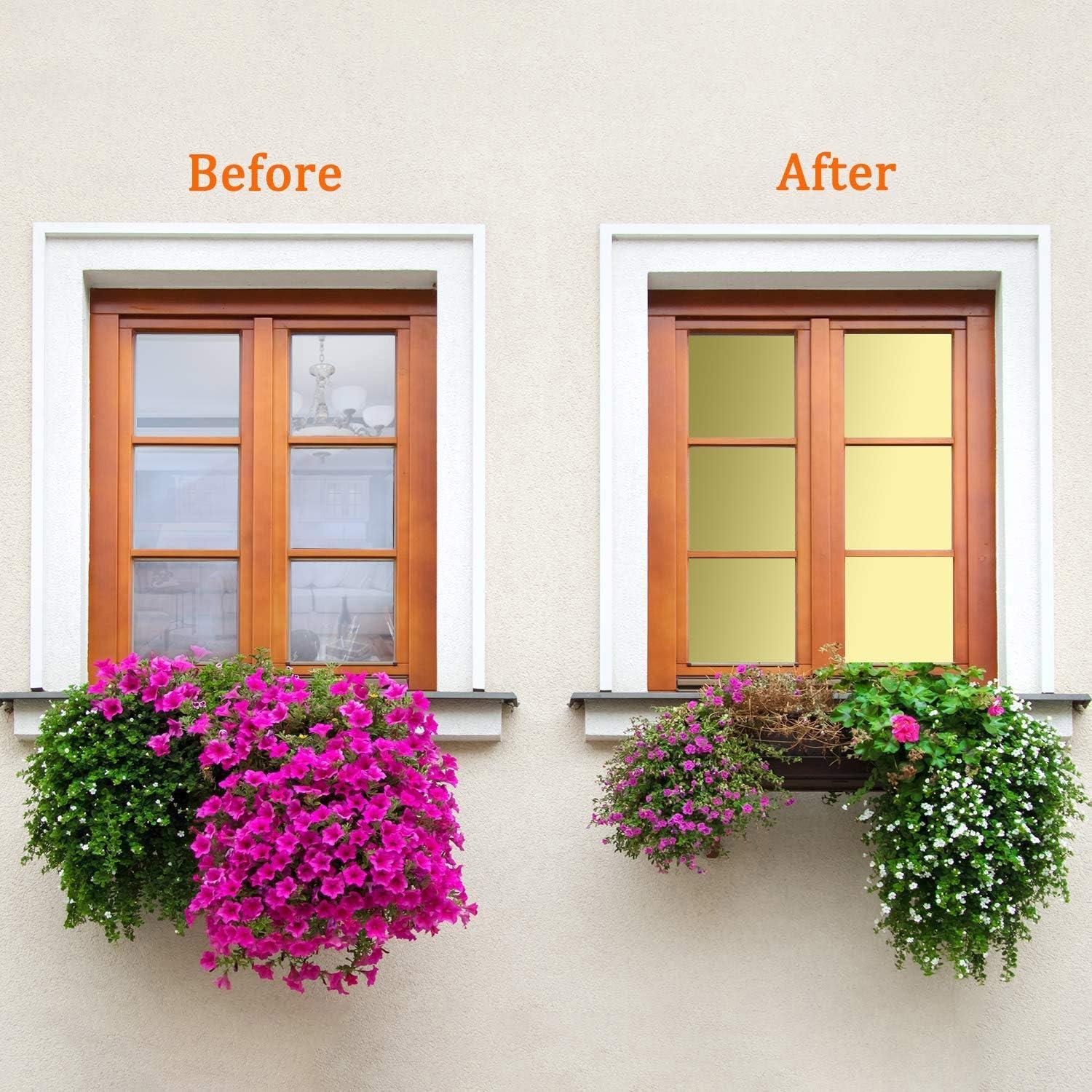 Película Reflectante Kinsolar 45x304.8cm Anti UV y Calor