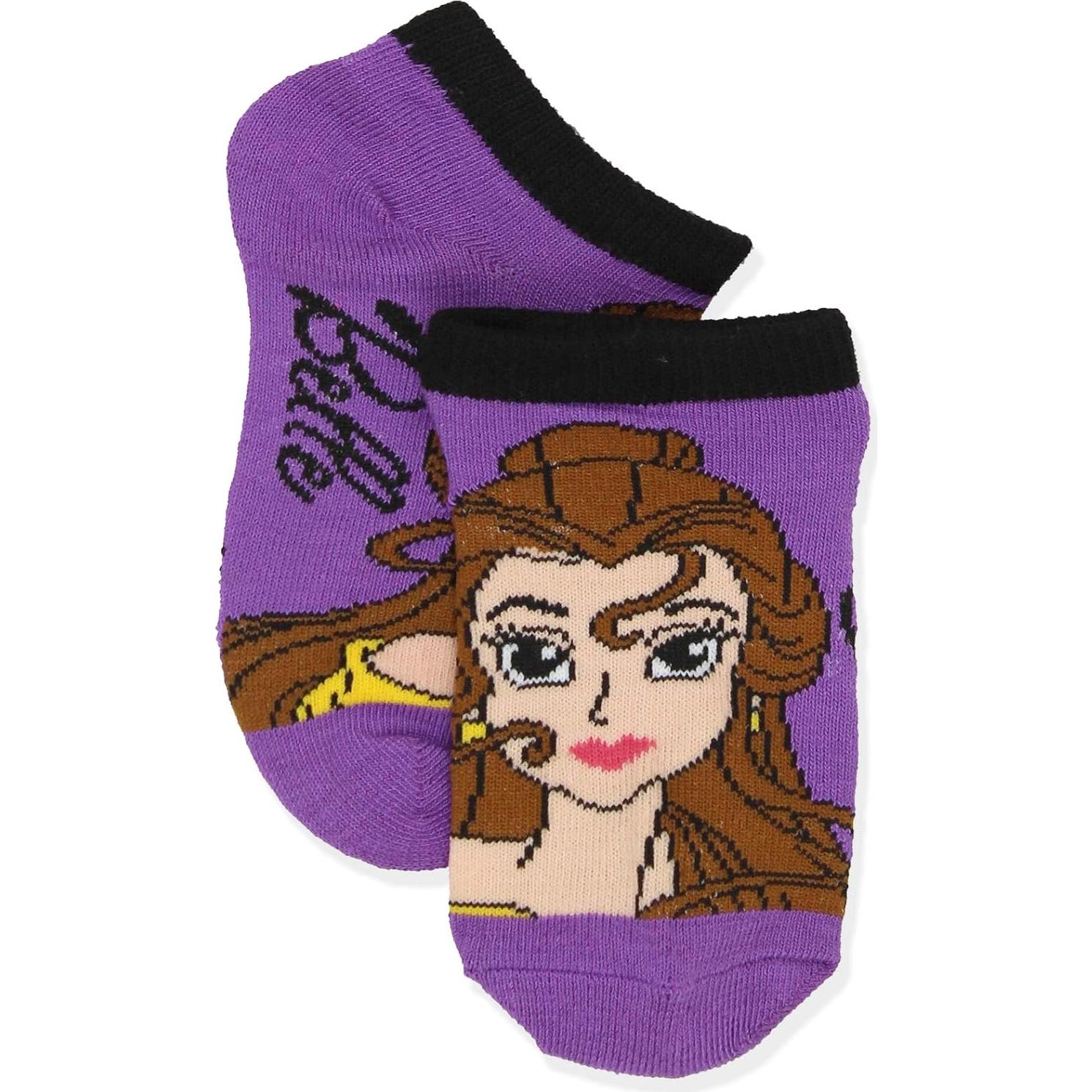 Conjunto 6 pares calcetines Disney Princess para niñas