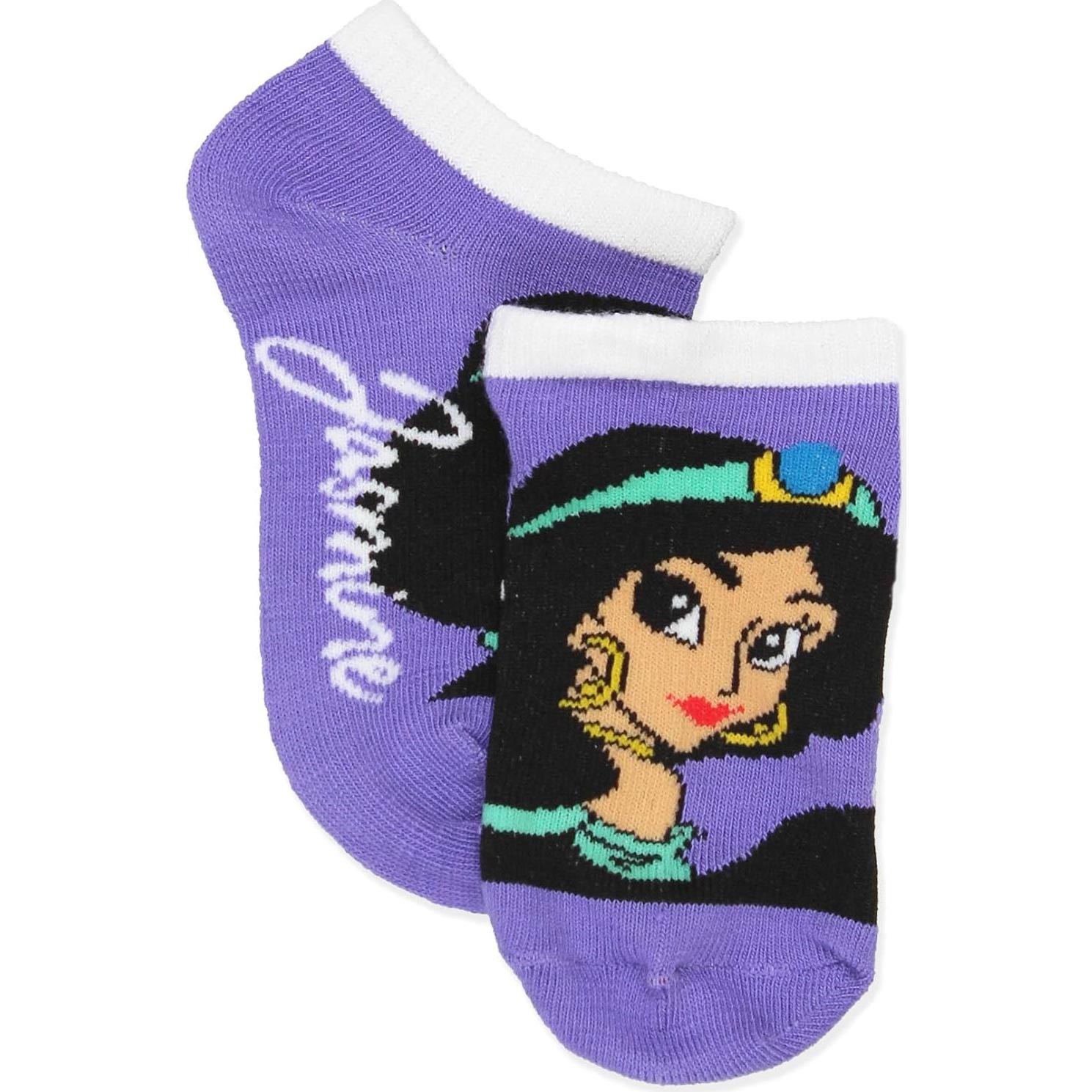 Conjunto 6 pares calcetines Disney Princess para niñas