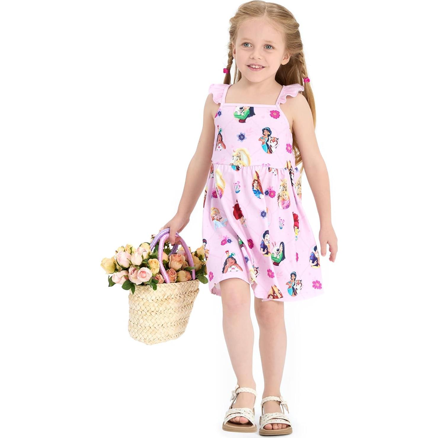 Vestido de Verano Minnie Mouse Disney Niña 2-6 Años