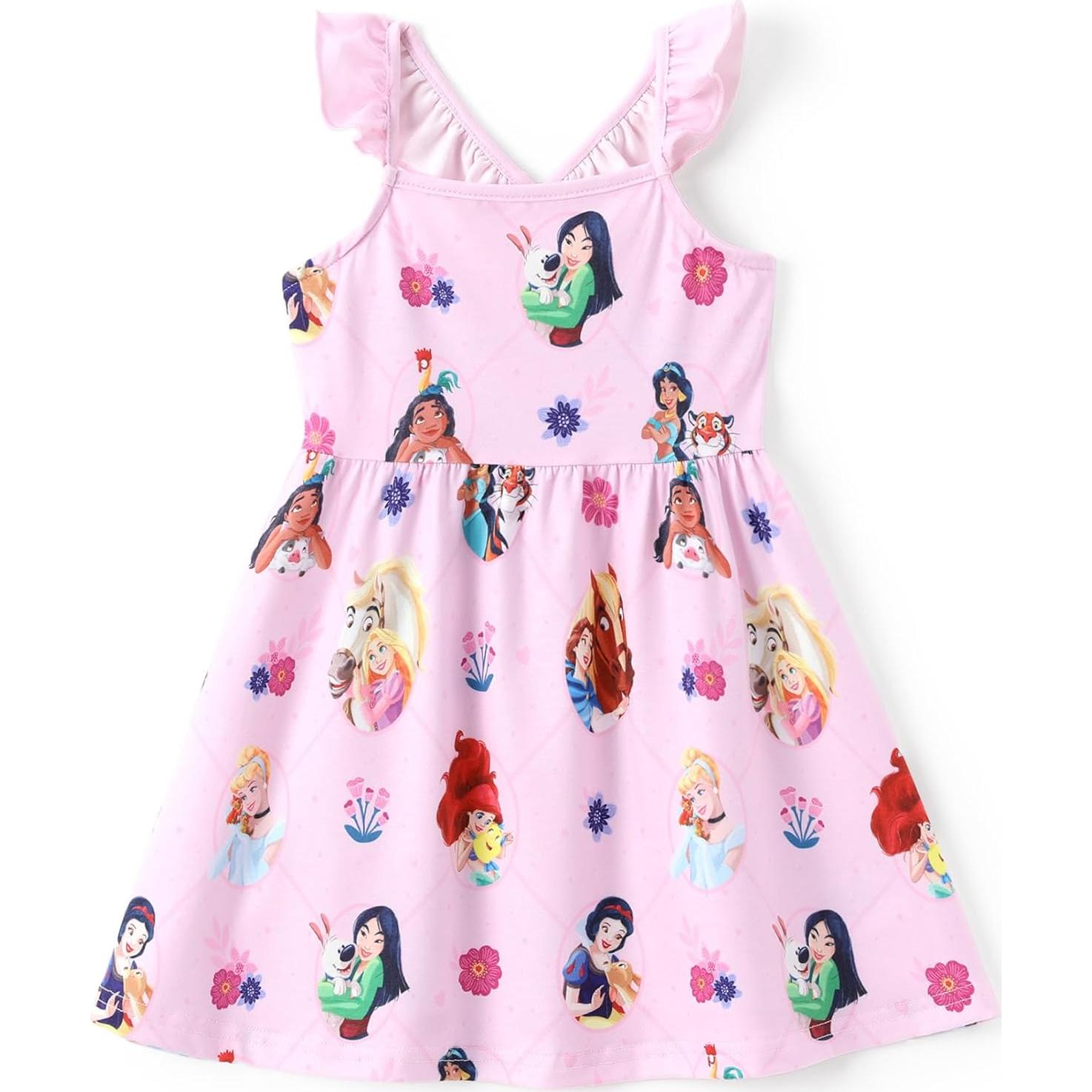 Vestido de Verano Minnie Mouse Disney Niña 2-6 Años