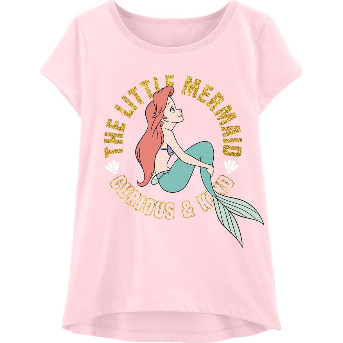 Camiseta para Niñas Disney Princesas 3 Piezas Ecru/Rosa/Blanco