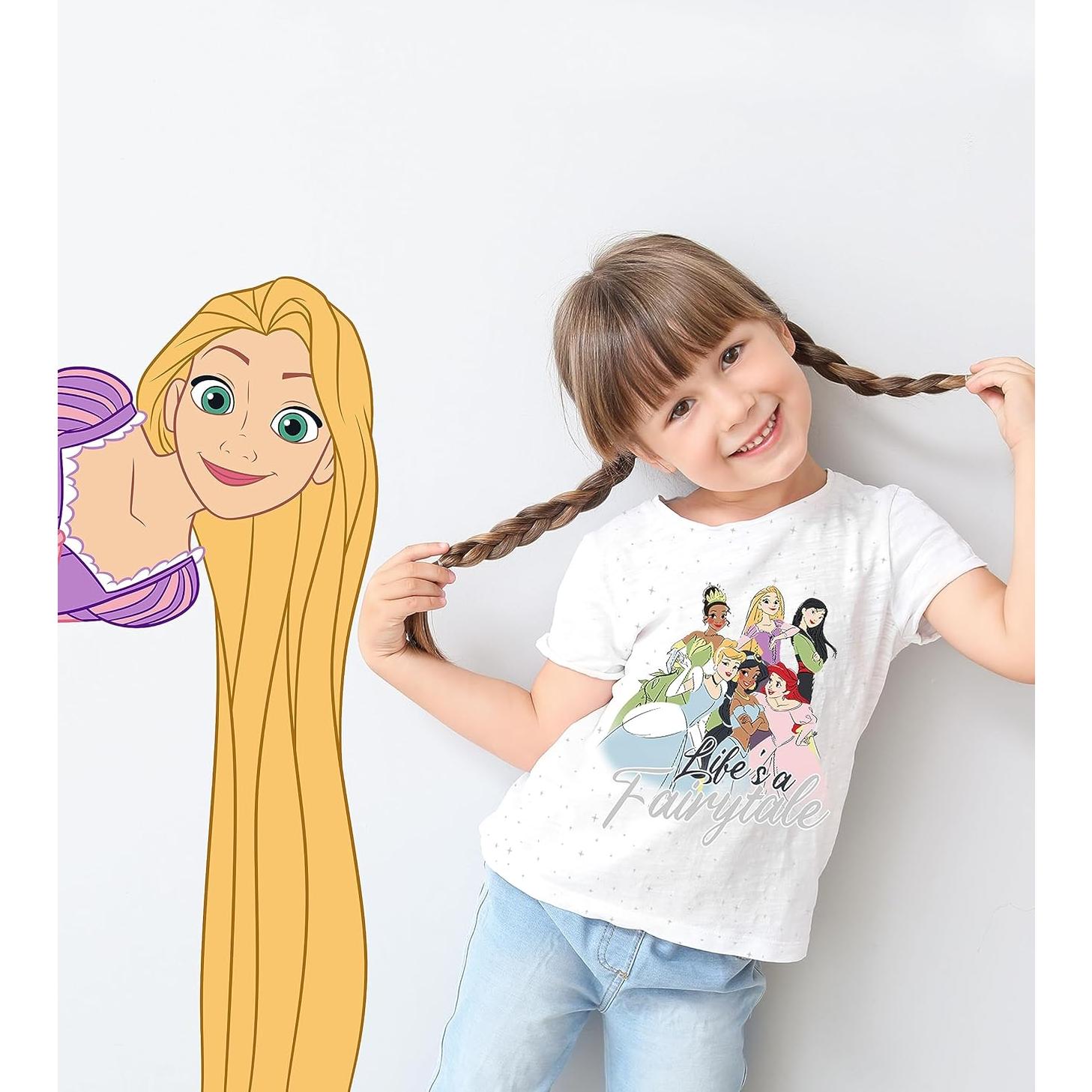 Camiseta para Niñas Disney Princesas 3 Piezas Ecru/Rosa/Blanco