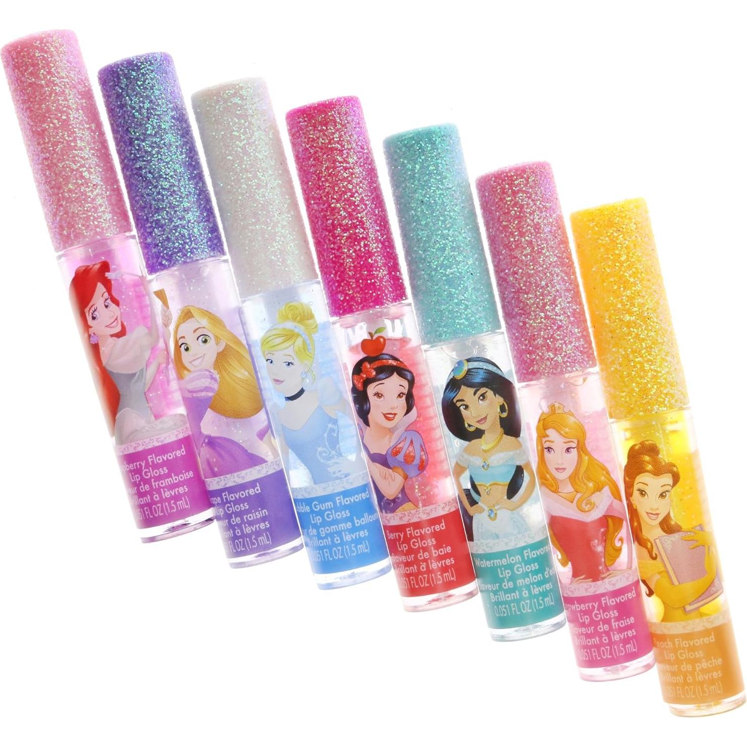 Brillo Labial Disney Princess Townley Girl 7 Sabores 18.29 cm