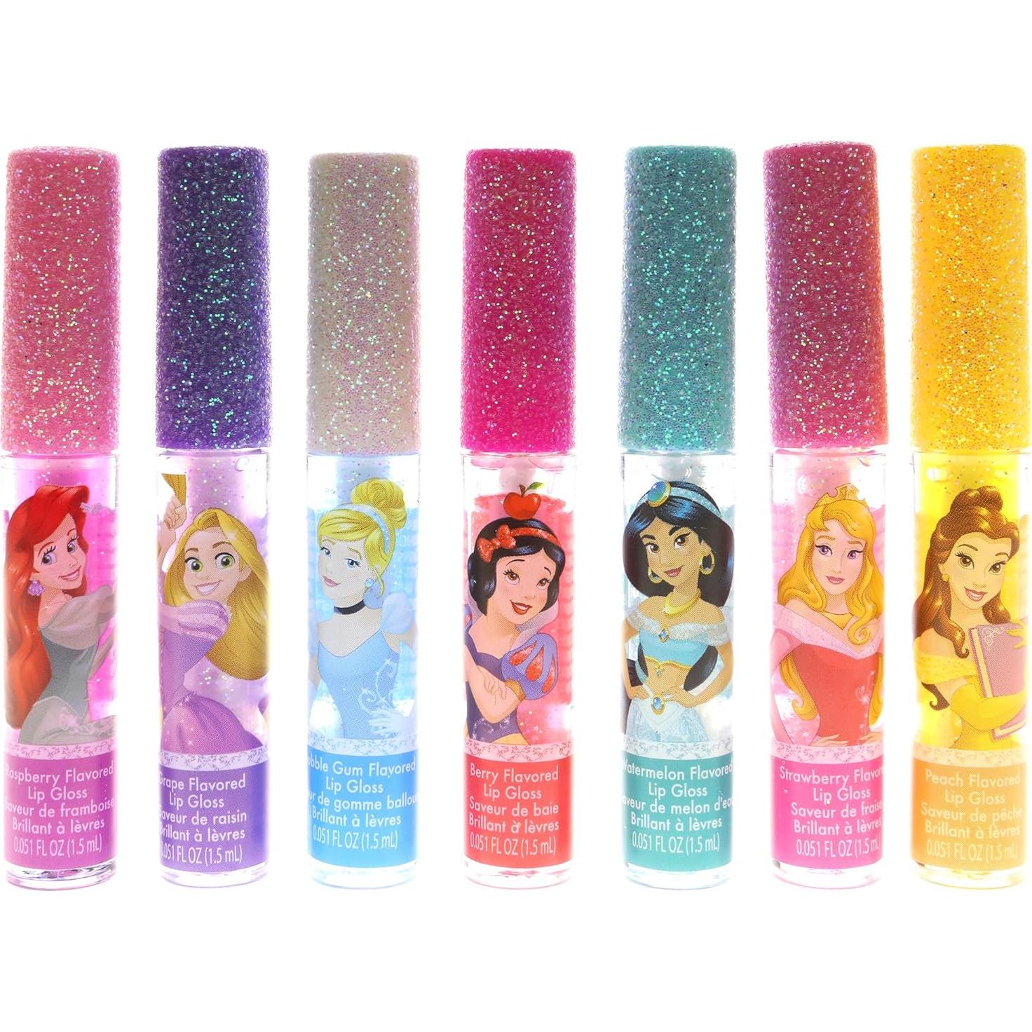 Brillo Labial Disney Princess Townley Girl 7 Sabores 18.29 cm
