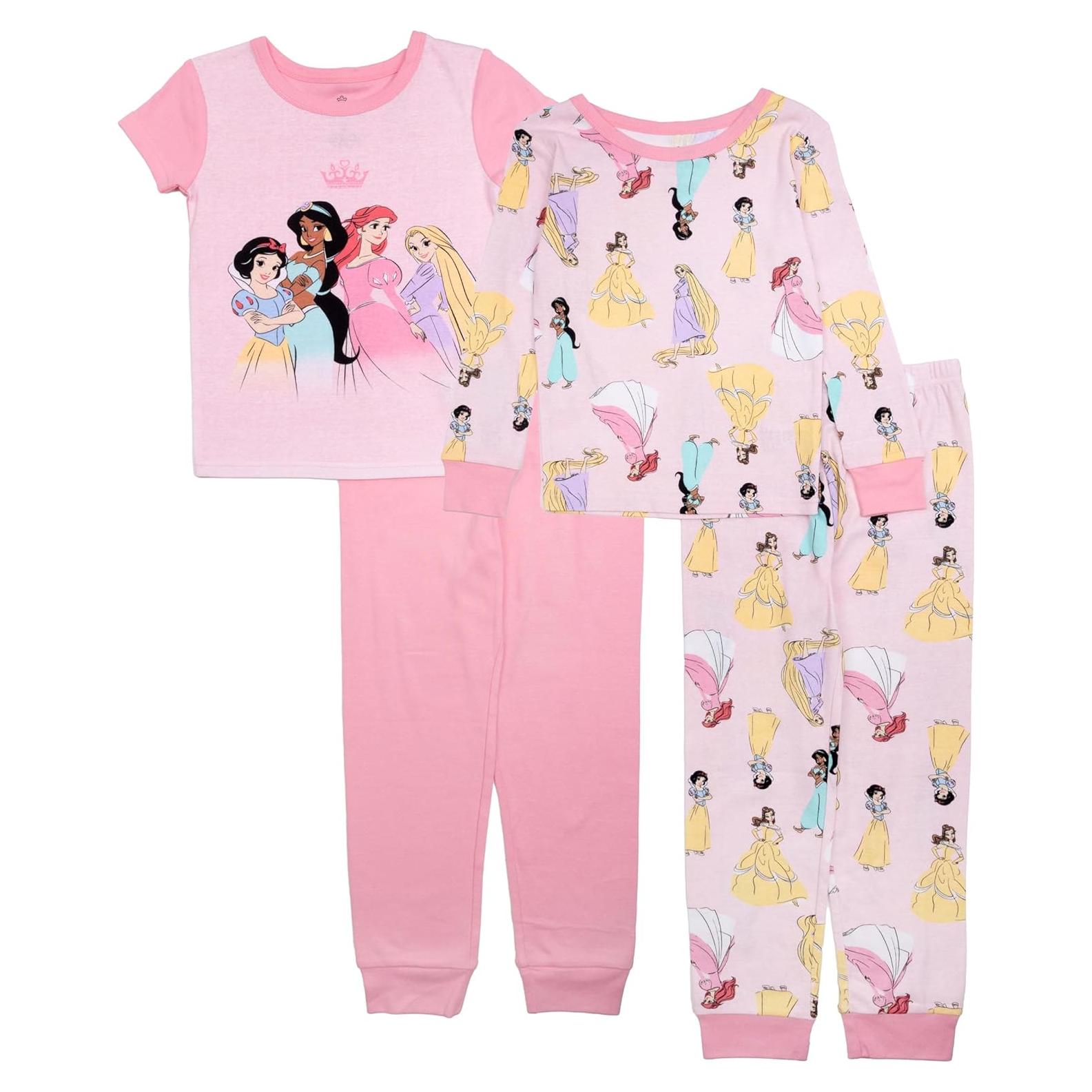 Pijama 4 Piezas Disney Frozen 2 Niñas Algodón 4T