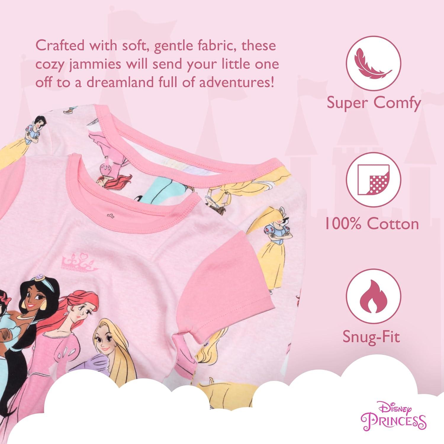 Pijama 4 Piezas Disney Frozen 2 Niñas Algodón 4T