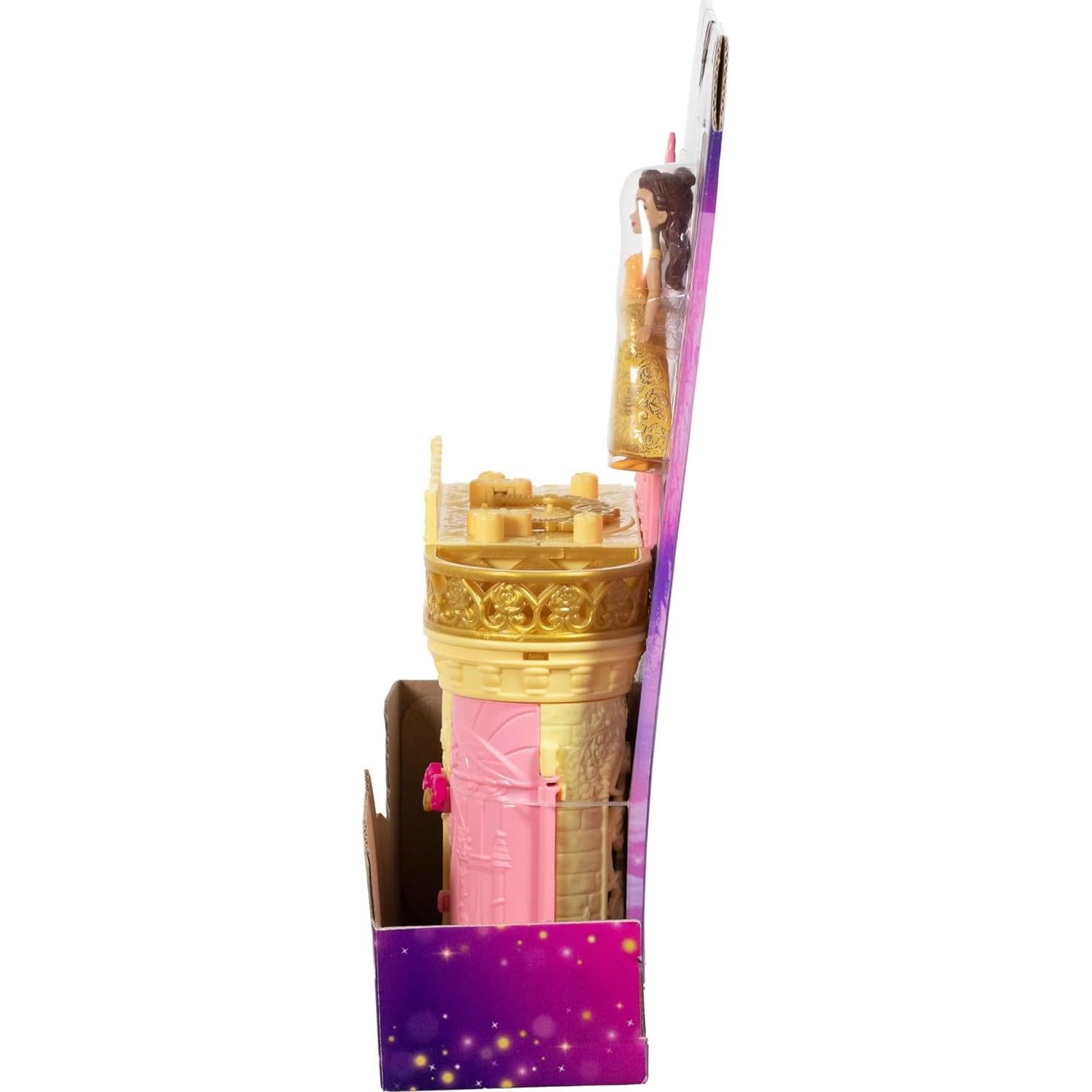 Casa de Muñecas Apilable Disney Bella Mattel 9 Piezas