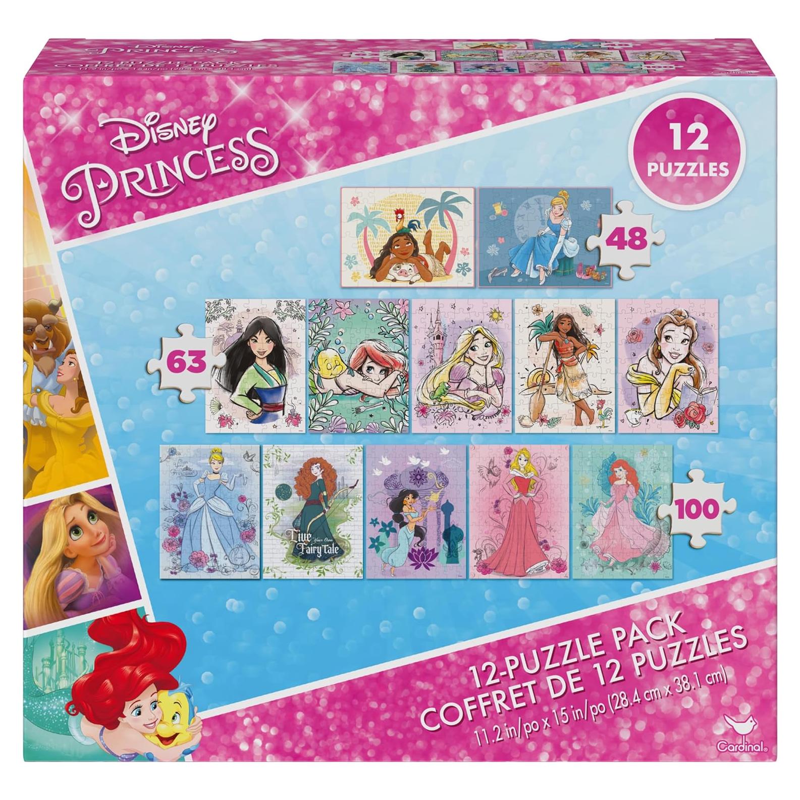 Rompecabezas Disney Spin Master 12 Piezas 48-100 Niños