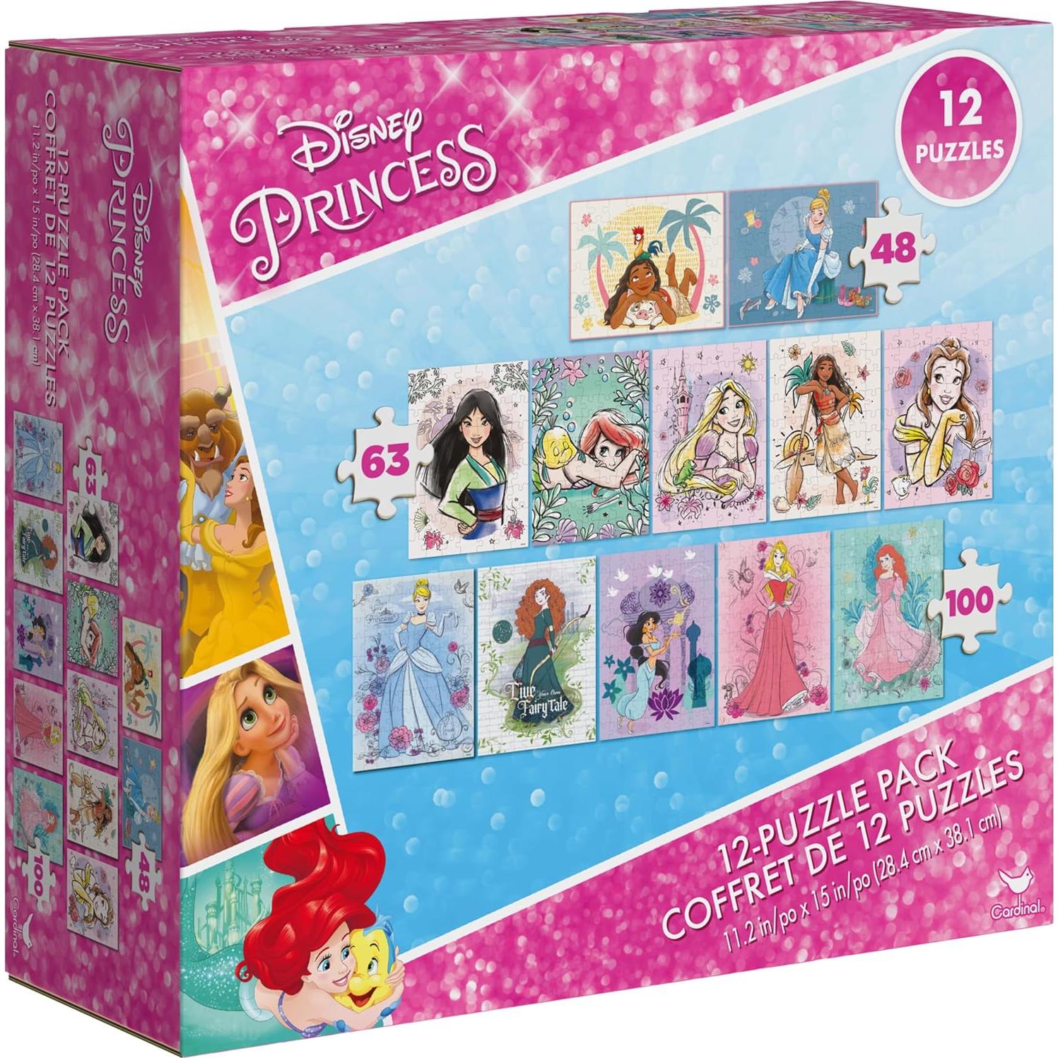 Rompecabezas Disney Spin Master 12 Piezas 48-100 Niños