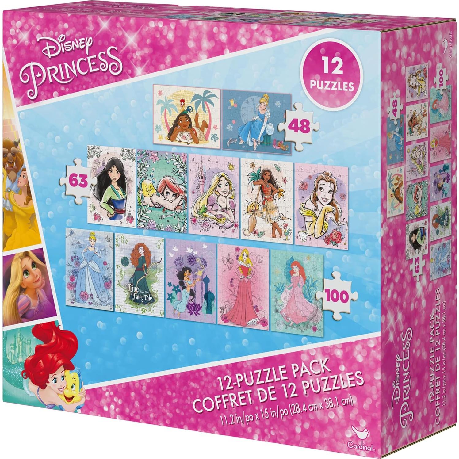 Rompecabezas Disney Spin Master 12 Piezas 48-100 Niños