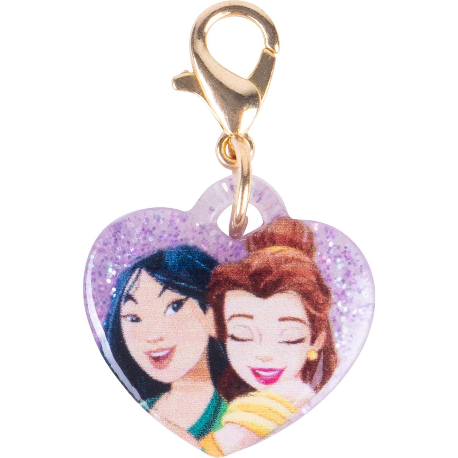 Set Pulsera Disney Princess LUV HER con 5 Encantos 3+