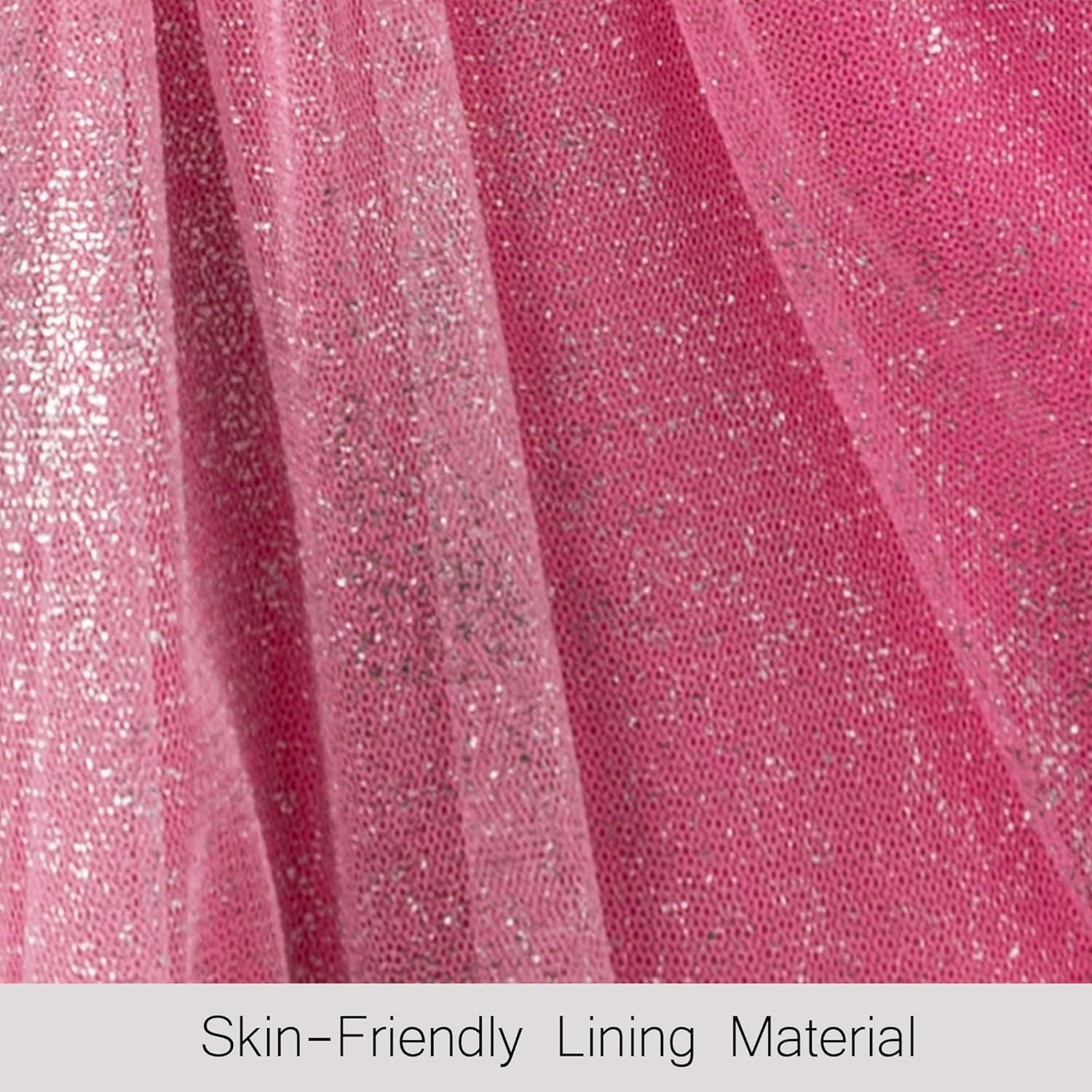 Vestido Disney Princesas para Niñas - Rosa Claro - Talla 4