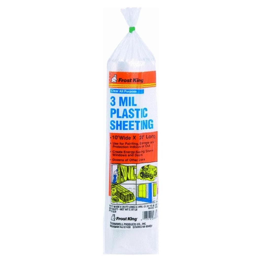 Hoja de Polietileno Frost King P1020/3 3m x 6m 0.076mm Transparente