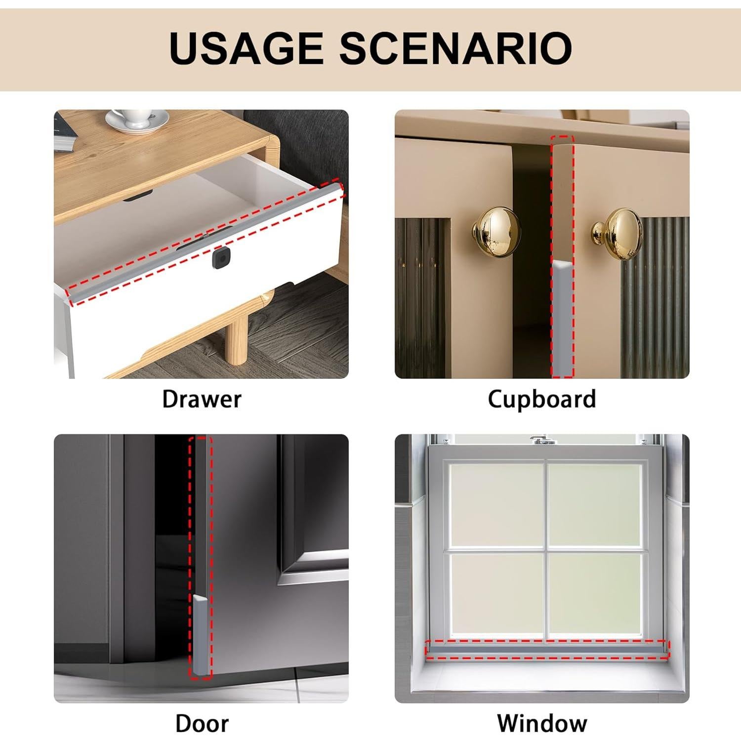 Tira de Sellado Autoadhesiva Hungbak 299.72 cm Gris