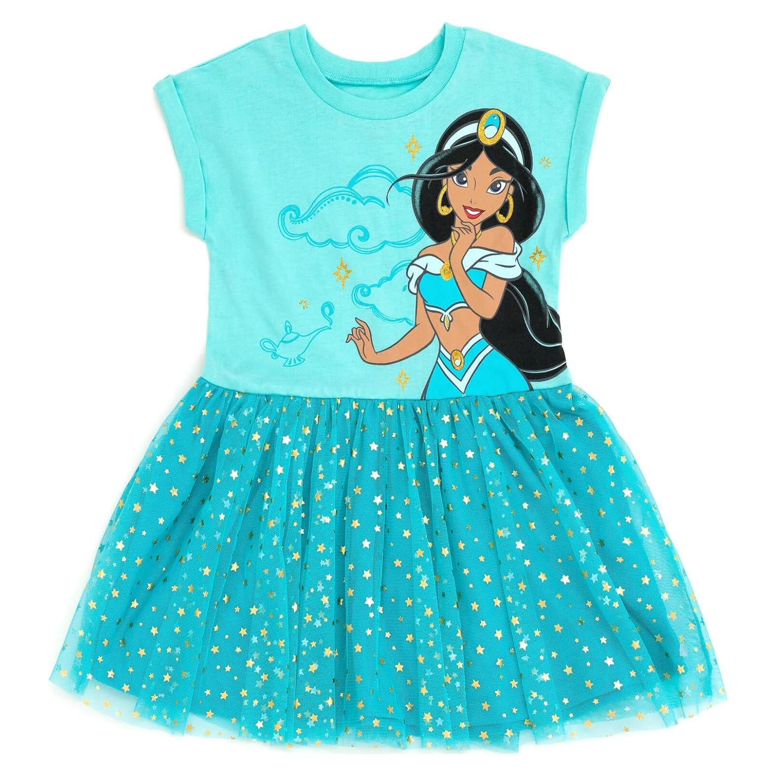 Vestido de Tul para Niñas Disney Moana Talla 5T Turquesa