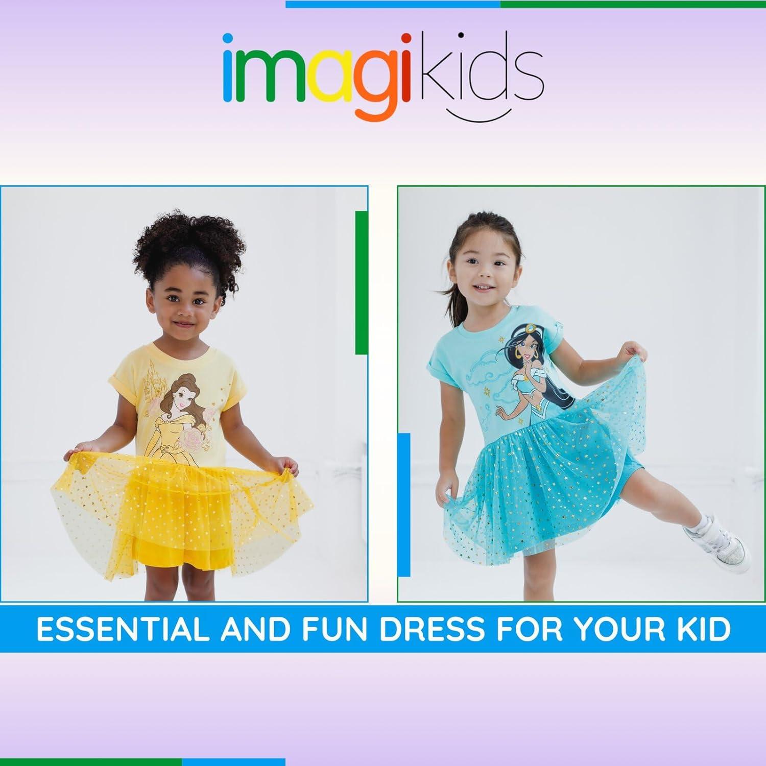 Vestido de Tul para Niñas Disney Moana Talla 5T Turquesa