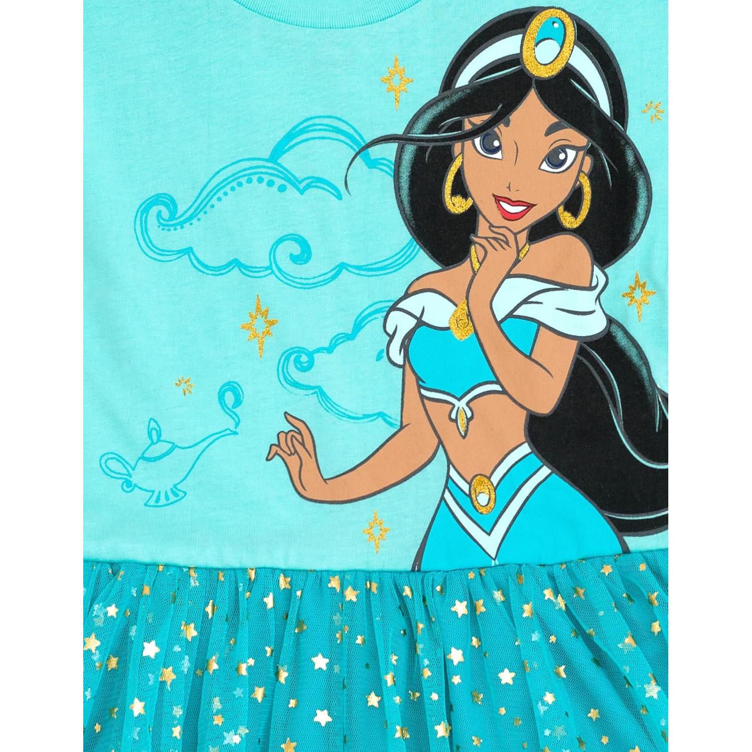 Vestido de Tul para Niñas Disney Moana Talla 5T Turquesa