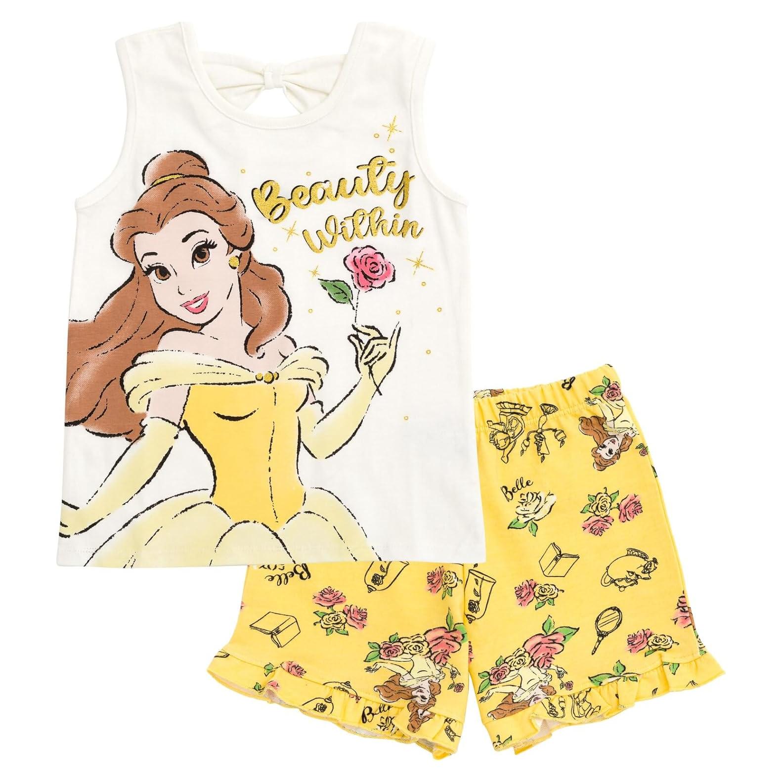 Conjunto Disney Junior Camiseta y Pantalones Cortos 4T