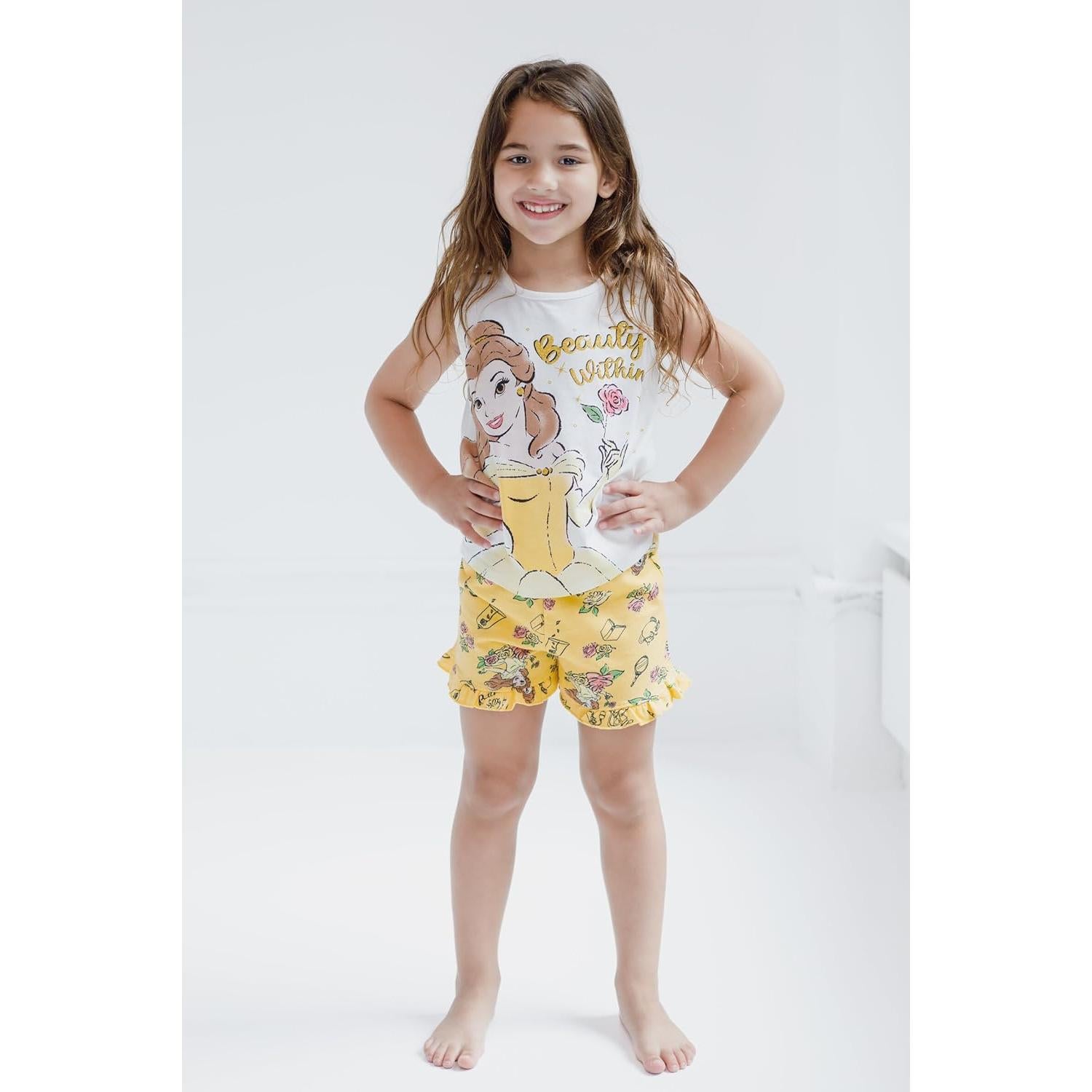 Conjunto Disney Junior Camiseta y Pantalones Cortos 4T