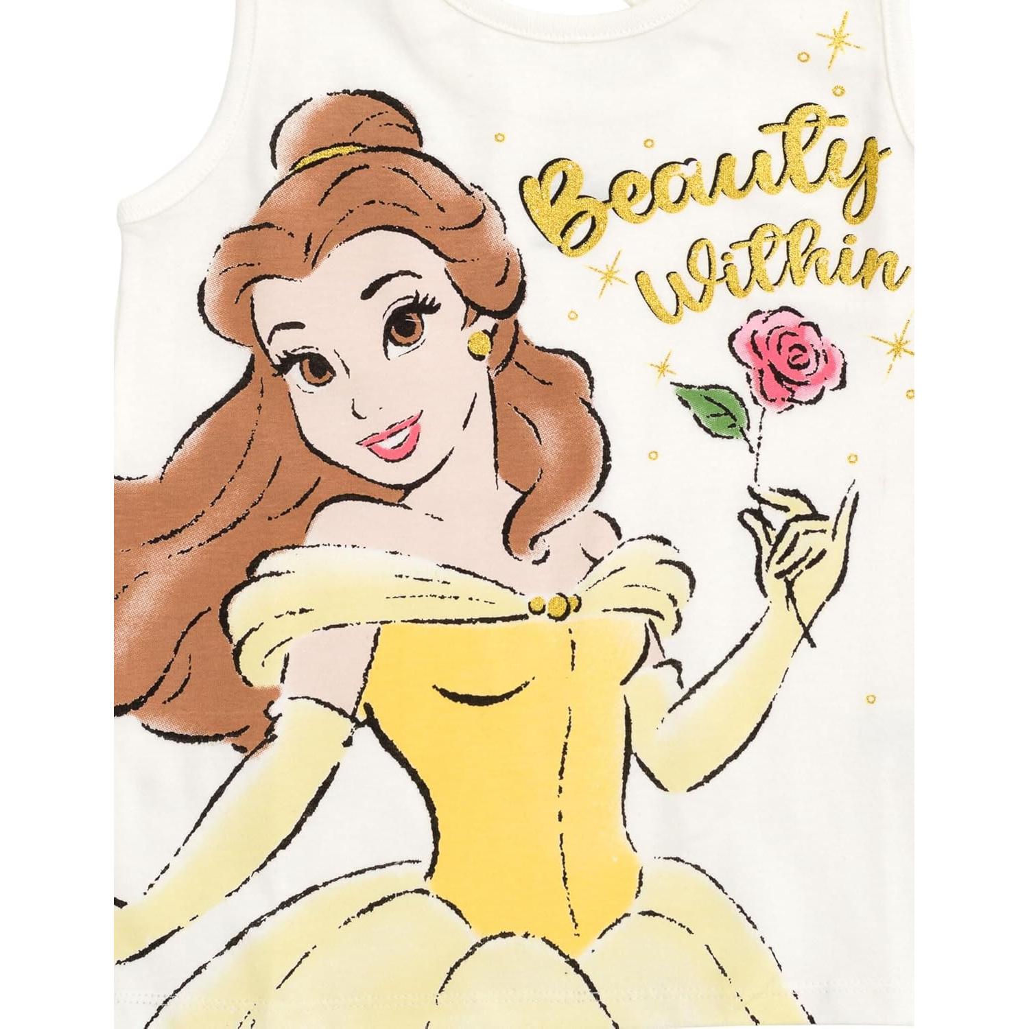 Conjunto Disney Junior Camiseta y Pantalones Cortos 4T