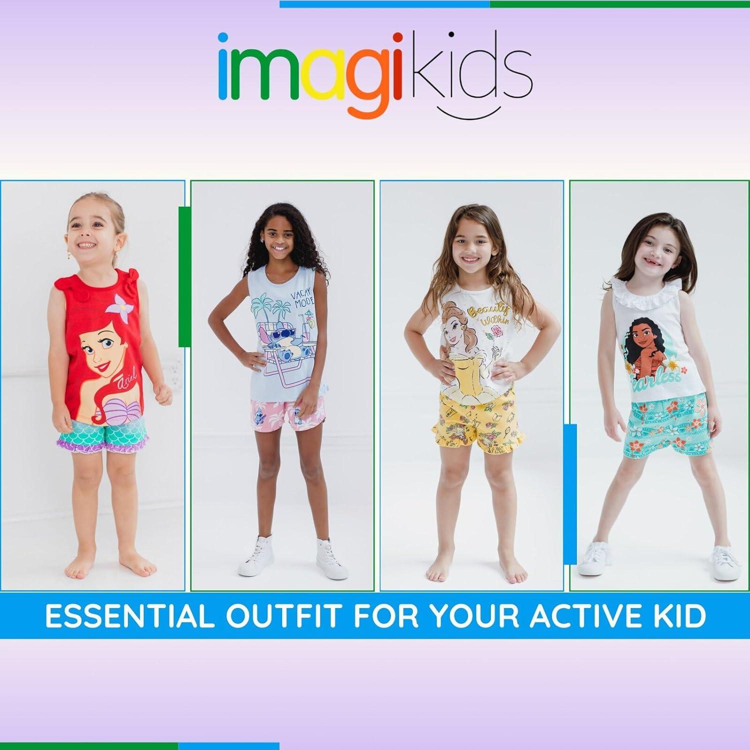 Conjunto Disney Junior Camiseta y Pantalones Cortos 4T