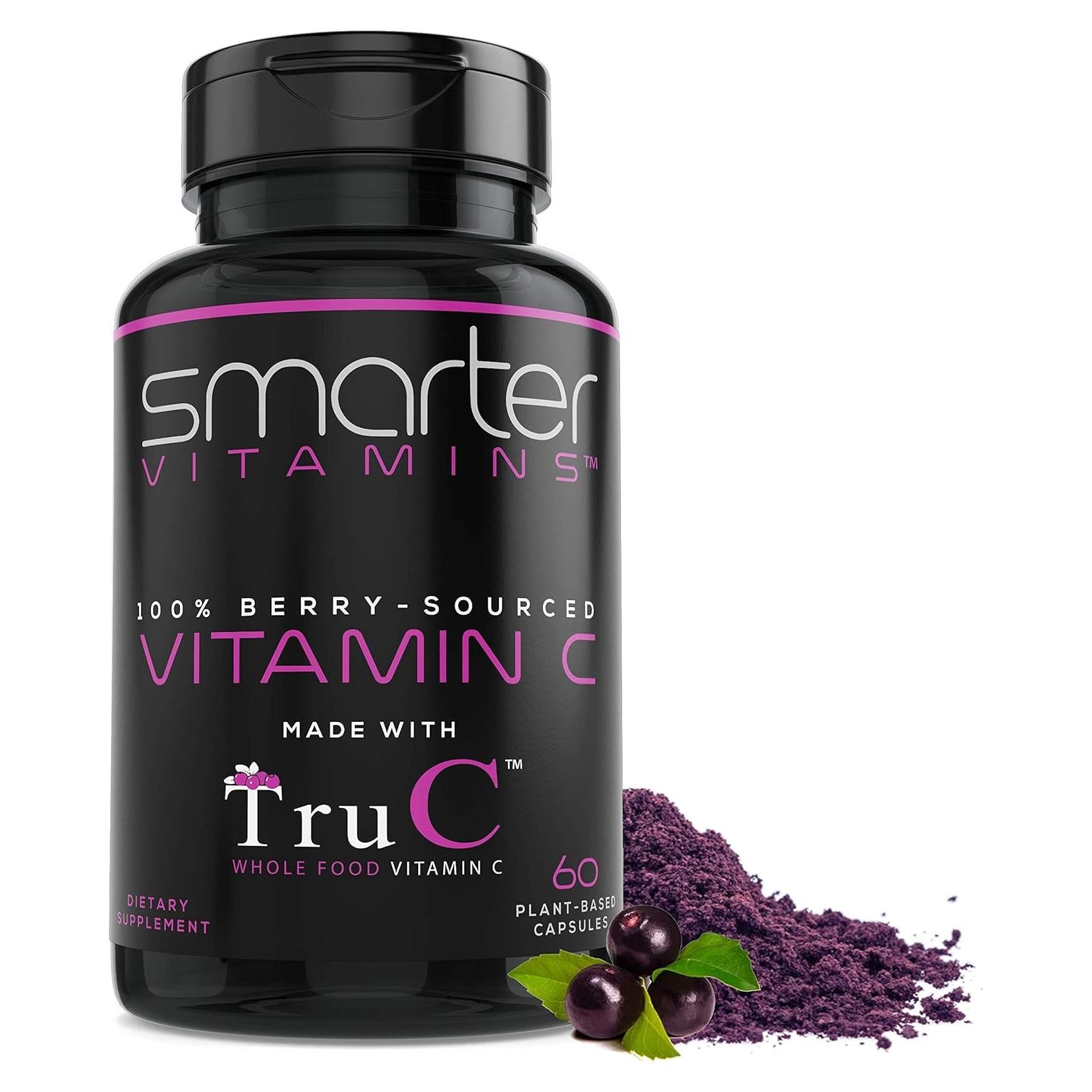 Cápsulas Veganas de Vitamina C Smarter - 60 Unidades