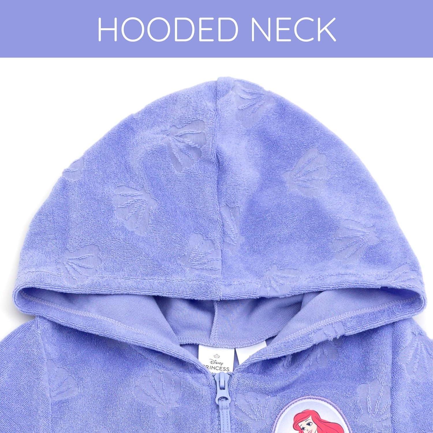 Cubierta de baño Disney Minnie Mouse 5T púrpura con capucha