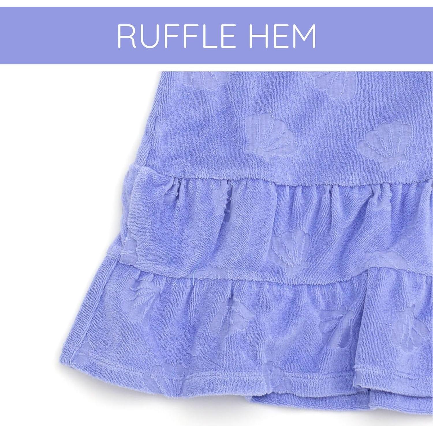 Cubierta de baño Disney Minnie Mouse 5T púrpura con capucha