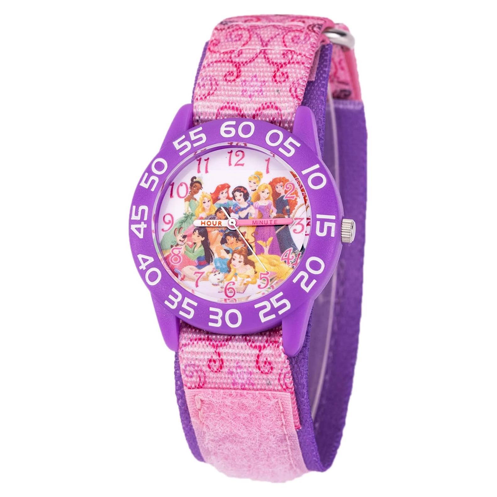 Reloj de Pulsera Disney para Niñas 32mm Morado y Rosa