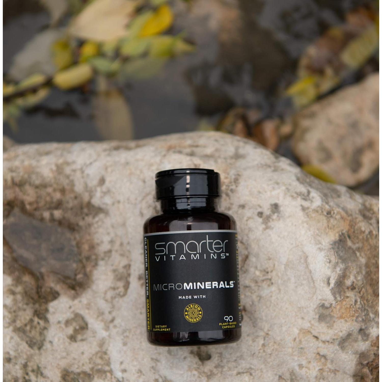 Suplemento de Zinc Bisglicinato Smarter 15mg 90 Cápsulas Veganas