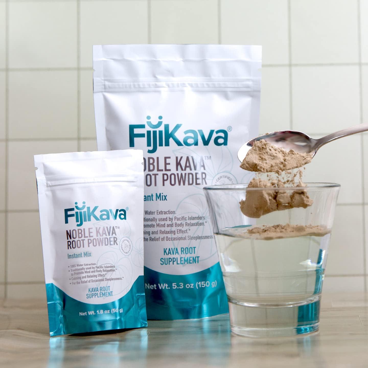 FijiKava Polvo de Kava Instantáneo 50g - Relajación Natural