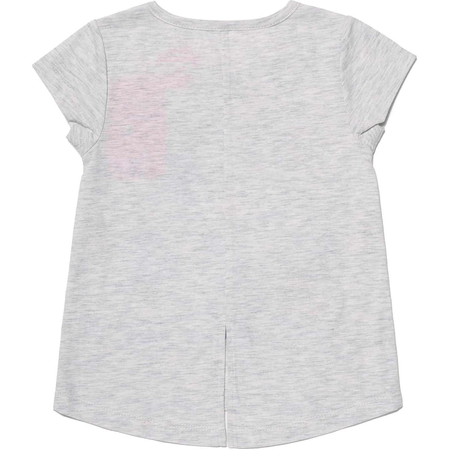 Camiseta Princesa Disney para Niñas 3T Multi Gris
