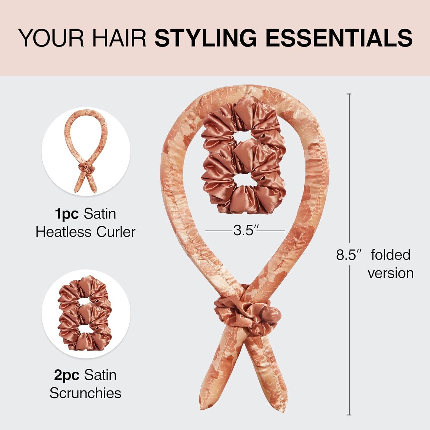 Rizador de Cabello Kitsch Sin Calor - Diadema Fiesta Princesa