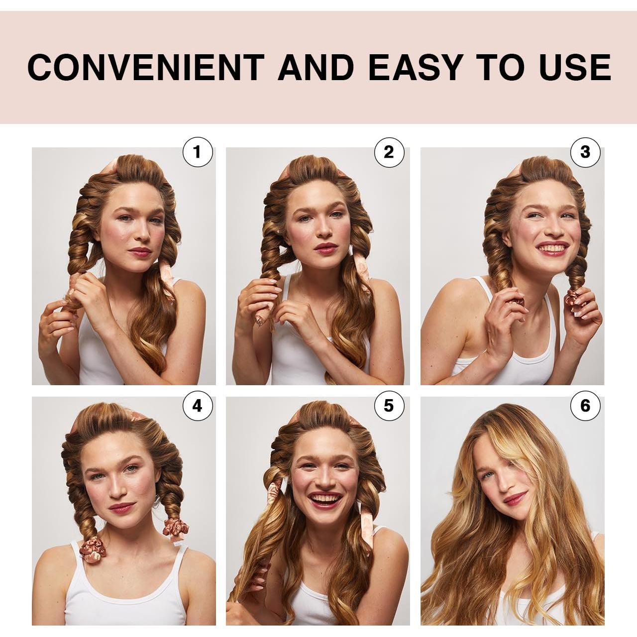 Rizador de Cabello Kitsch Sin Calor - Diadema Fiesta Princesa