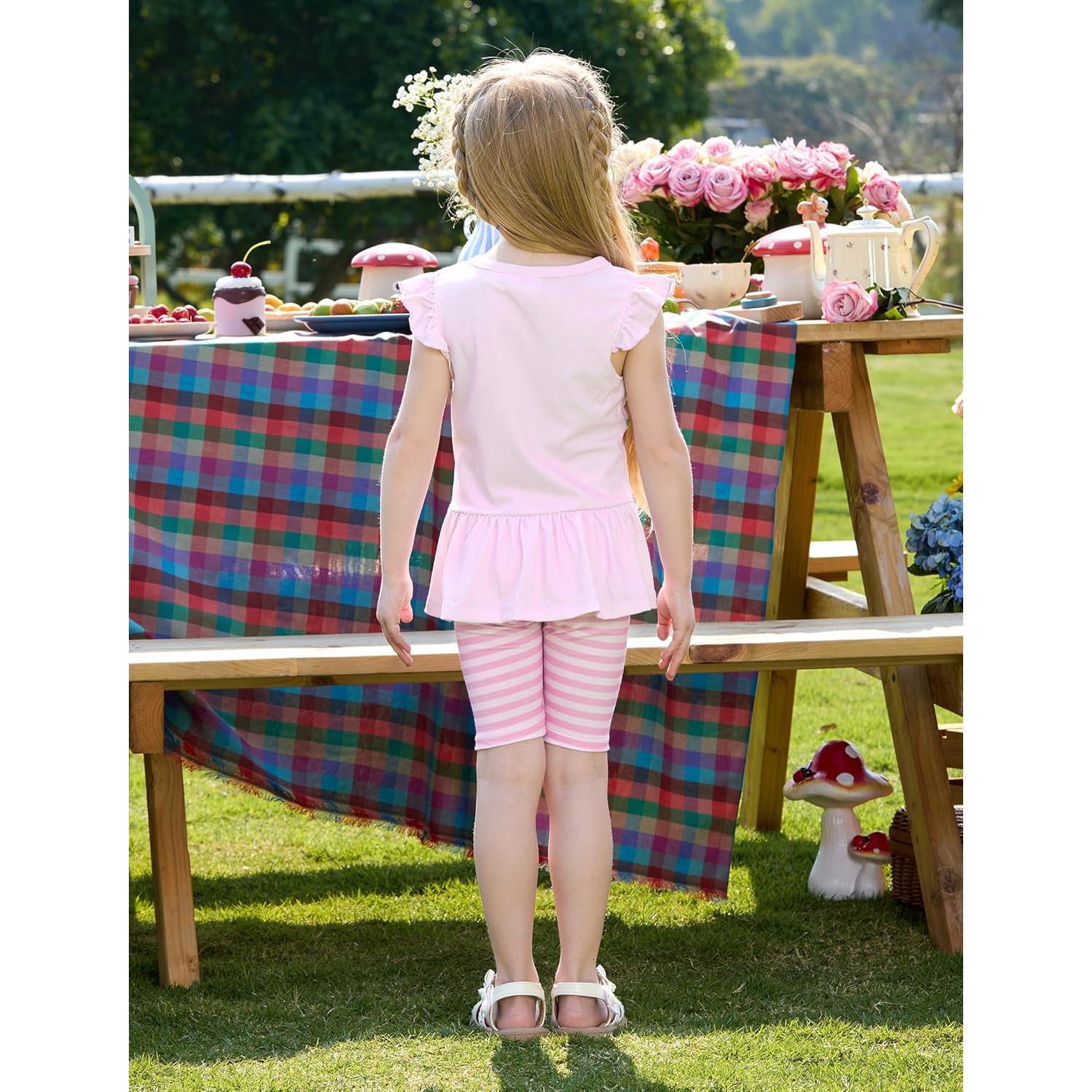 Conjunto Ropa Niña Princesa Disney Camiseta y Leggings