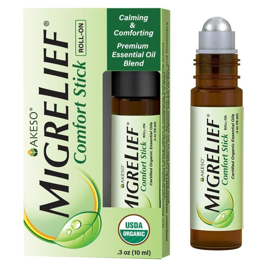 MigreLief Stick Roll-On 10ml - Aceites Esenciales Orgánicos