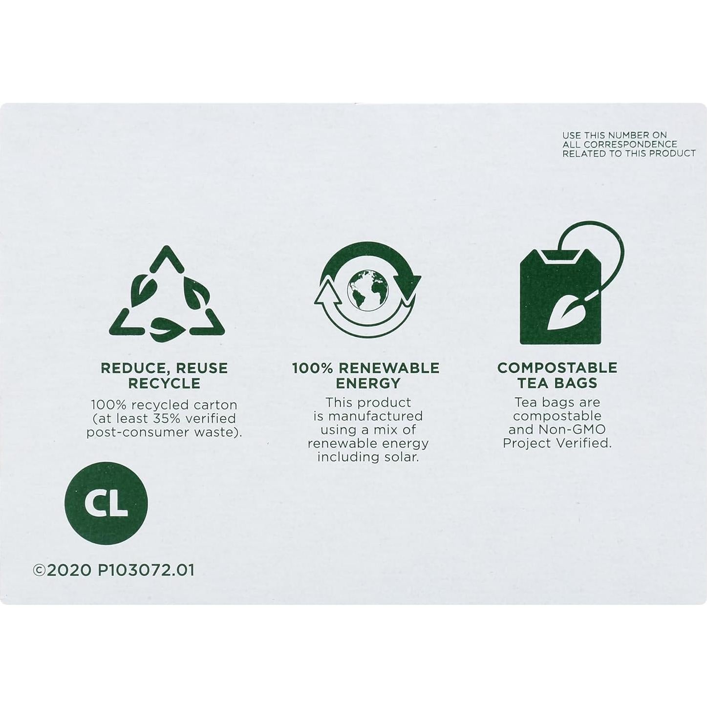 Té Medicinal Tradicional Manzanilla y Lavanda Orgánica 32 Bolsitas