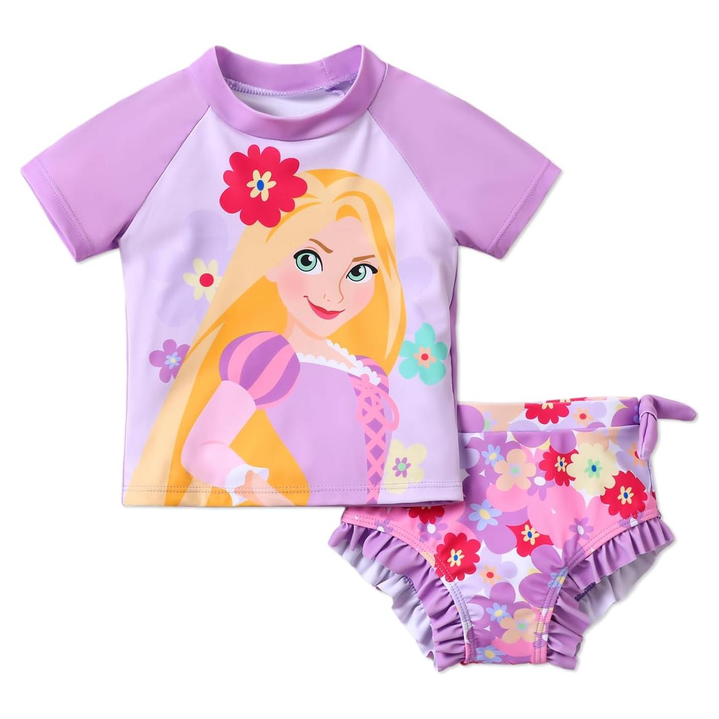Traje de Baño Tankini Disney Princesa Elsa 2 Piezas Niña