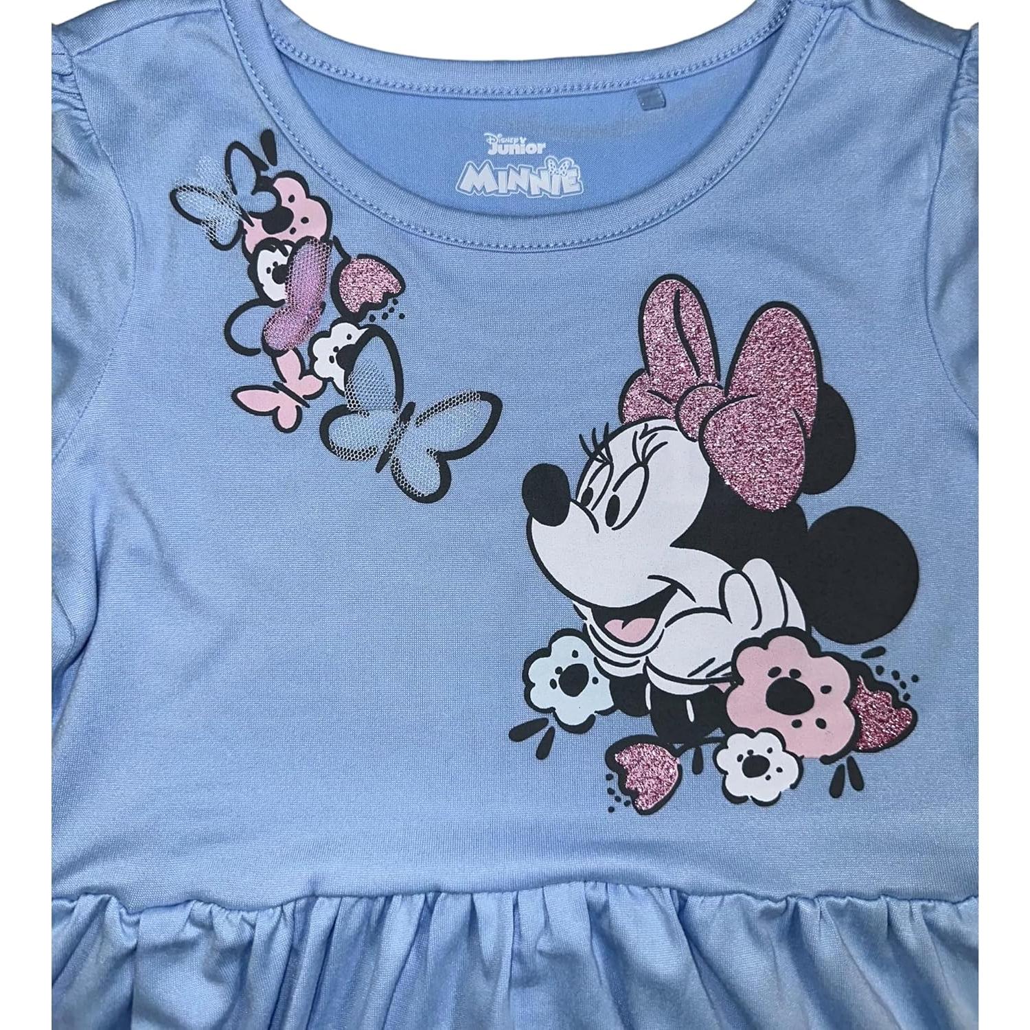 Vestido Casual Disney Minnie Mouse 2 Piezas para Niñas