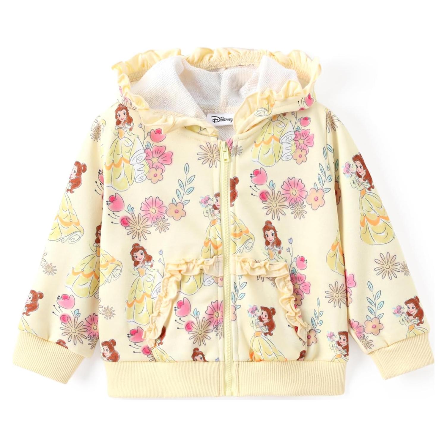 Sudadera Disney Frozen Elsa 4-5T Amarillo para Niñas