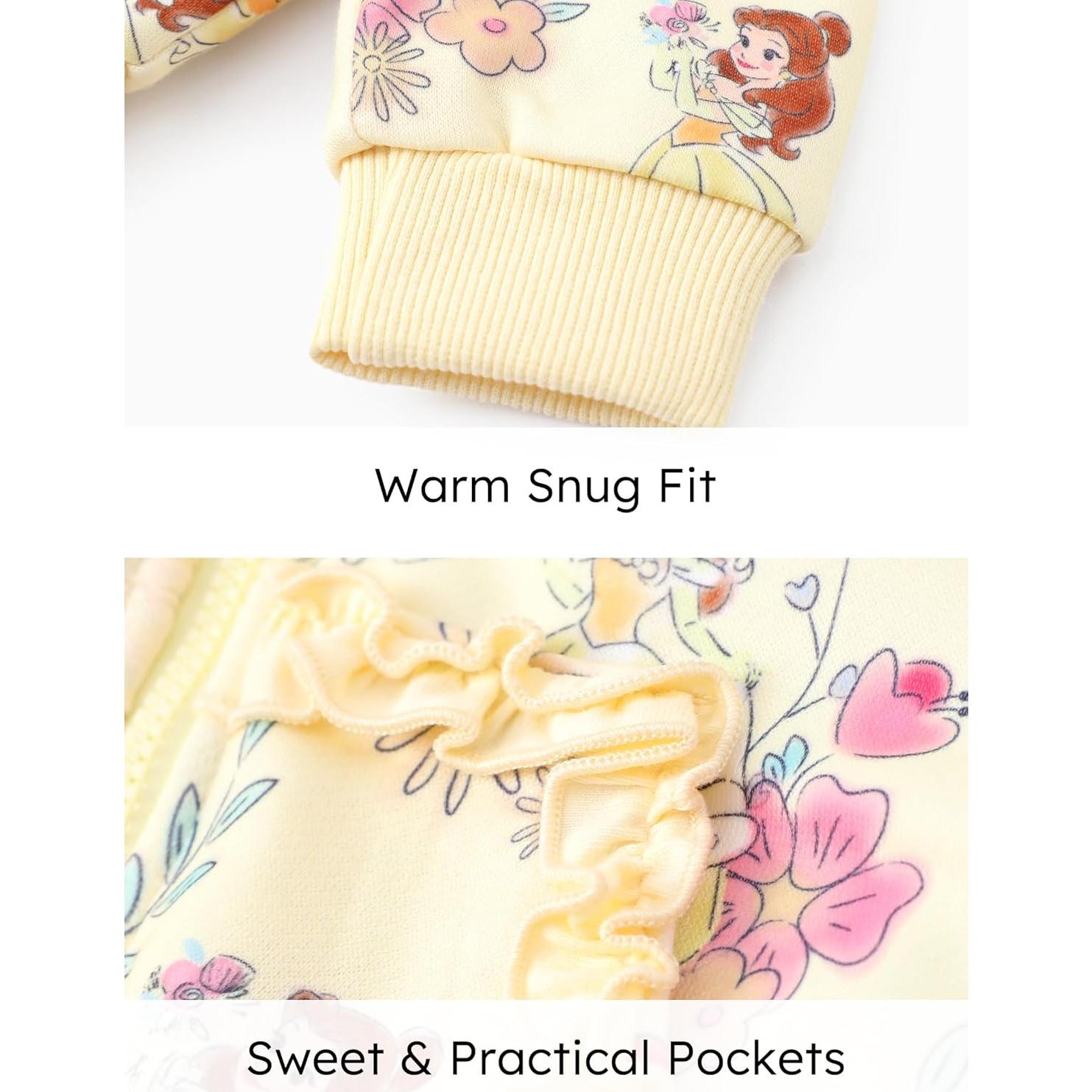 Sudadera Disney Frozen Elsa 4-5T Amarillo para Niñas