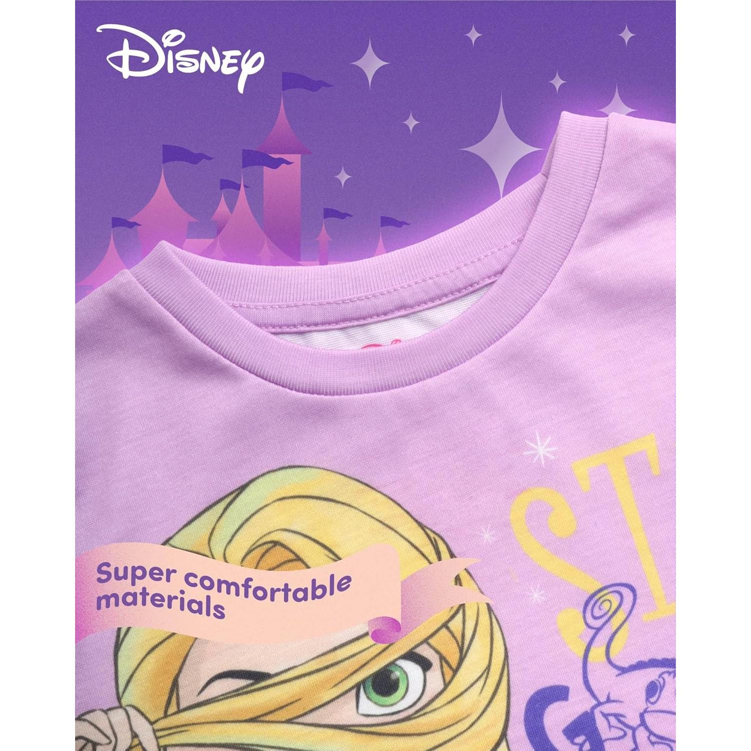 Camiseta Gráfica Disney Niñas - Cenicienta, Minnie, Rapunzel