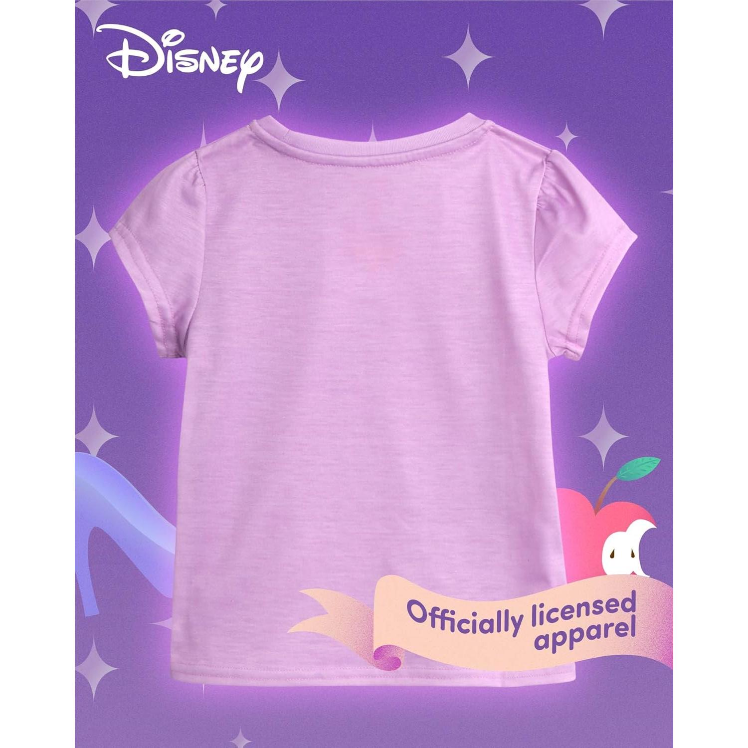 Camiseta Gráfica Disney Niñas - Cenicienta, Minnie, Rapunzel