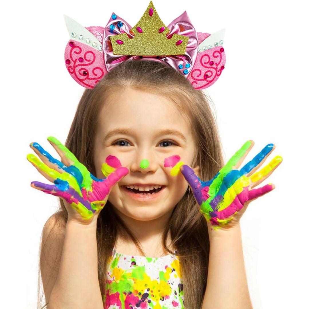 Diadema de Orejas de Ratón Brillantes La Bella Durmiente