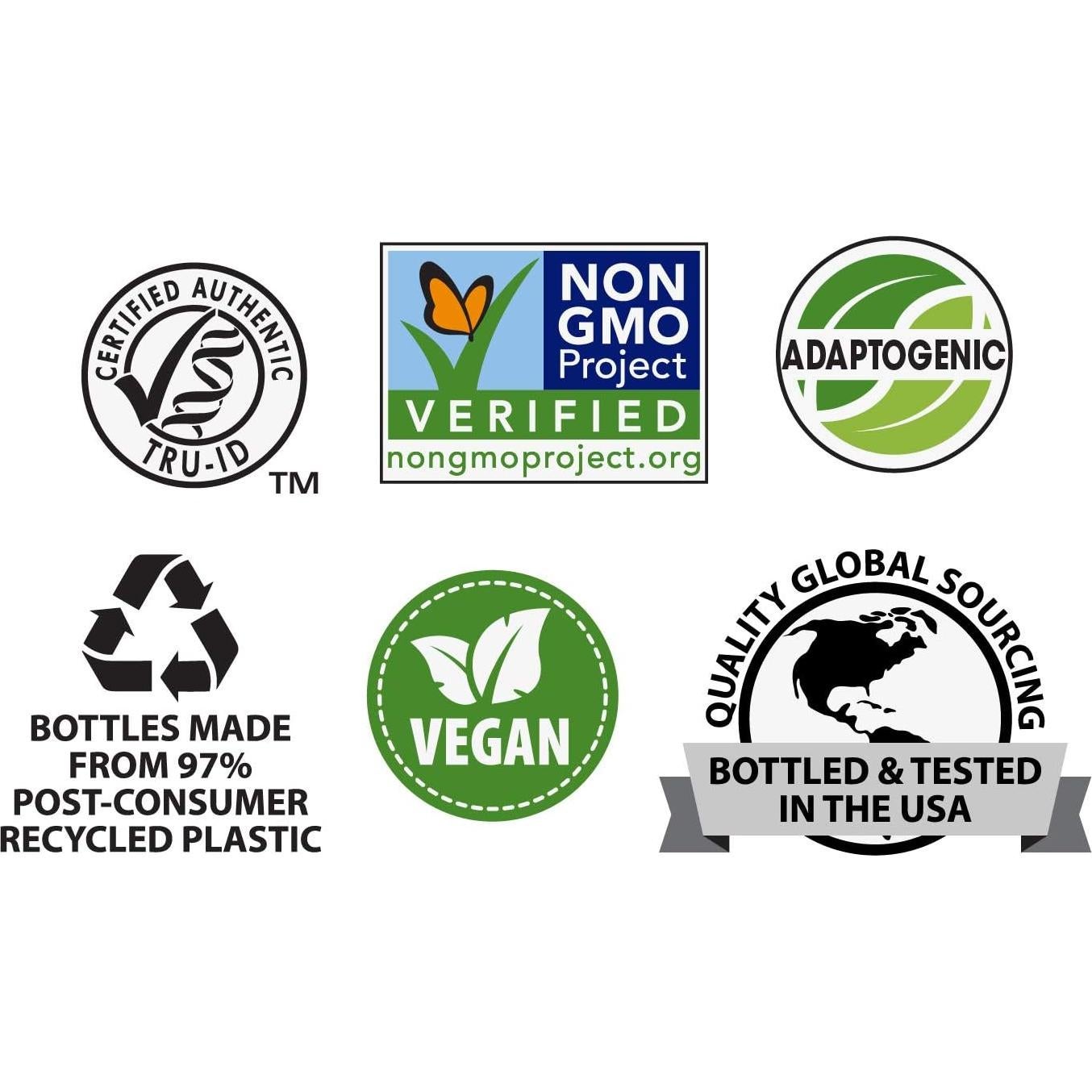 Ginseng Asiático Nature's Way 1120mg 50 Cápsulas Veganas