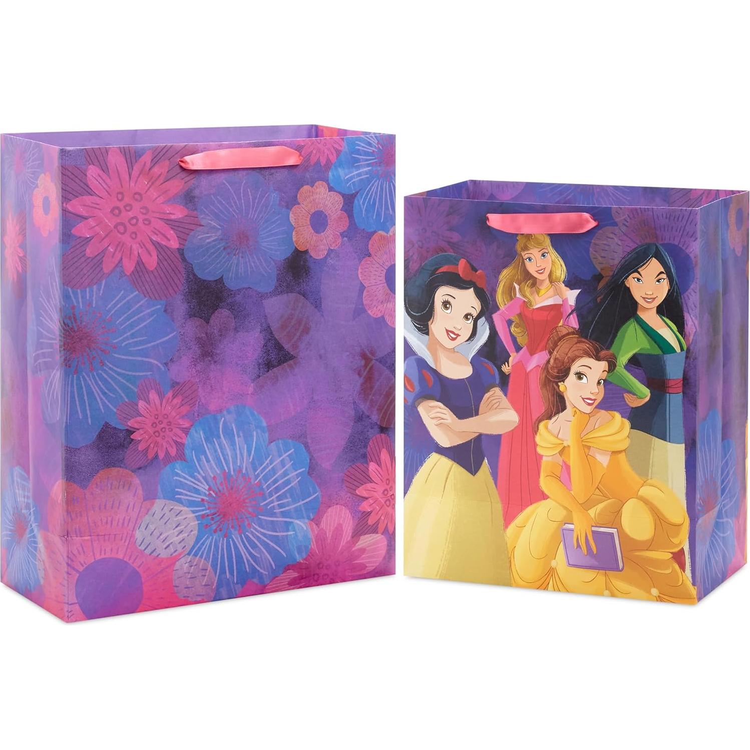 Bolsas de Regalo Disney Hallmark 1 Grande y 1 Extra Grande