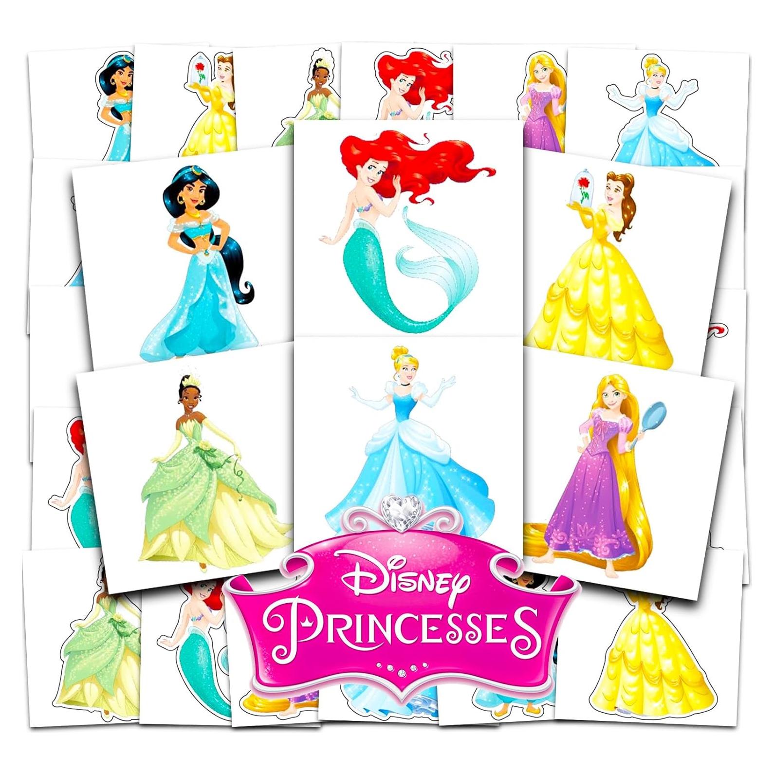 Tatuajes Temporales Disney Crenstone 72 Piezas 5,08 cm