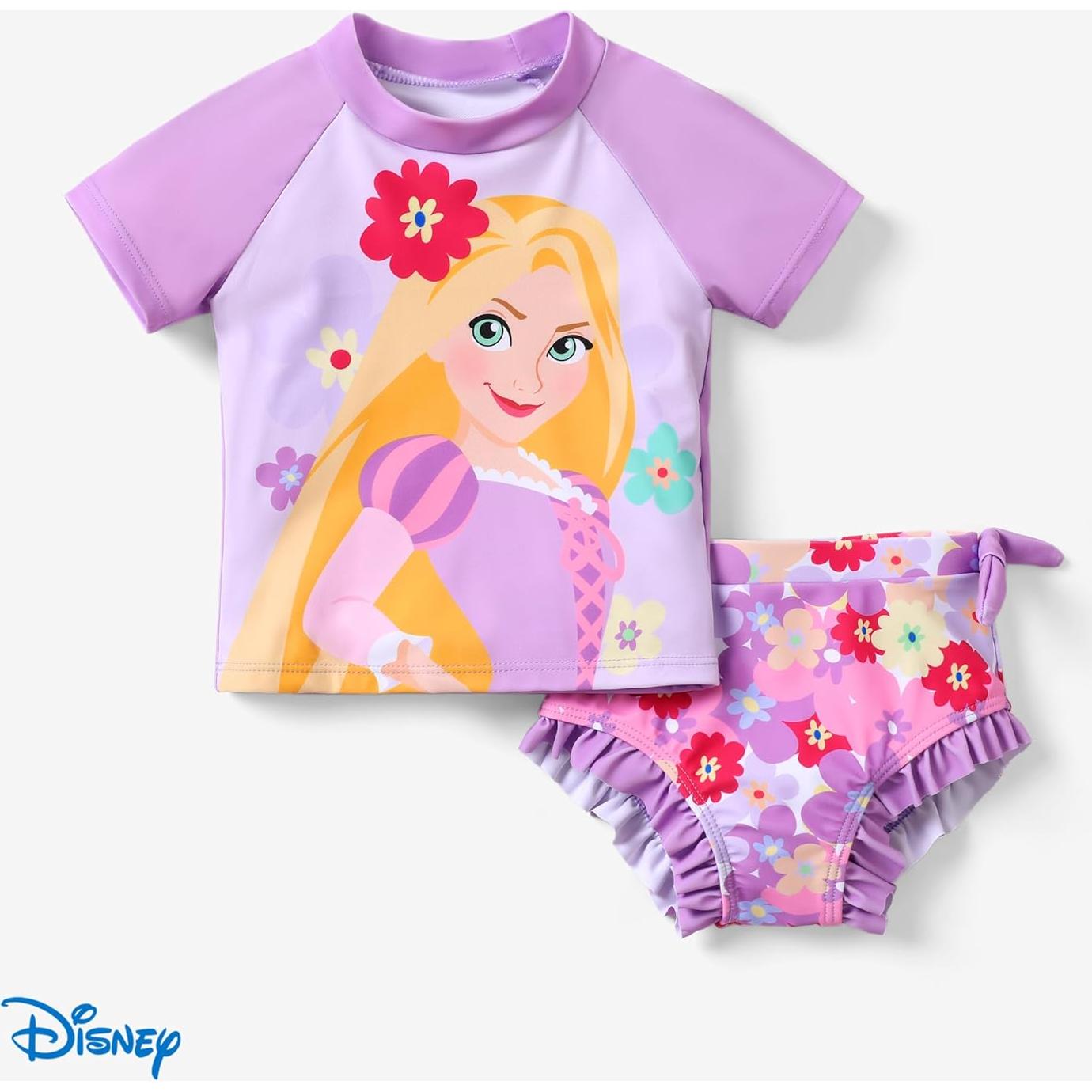 Traje de Baño Tankini Disney Princesas para Niña 2-6 Años