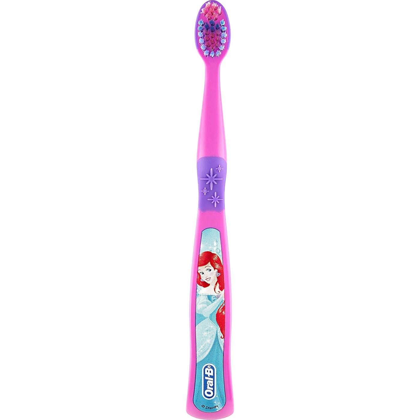 Cepillo de dientes Oral-B Princesa para niños 3+, Extra suave, 6 unidades